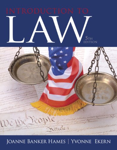 Introduction to Law 5th Edition