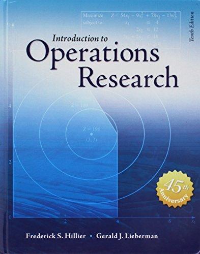 Introduction To Operations Research 10Th Edition