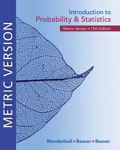 Introduction to Probability and Statistics (Metric Version)