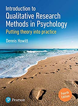 Introduction to Qualitative Research Methods in Psychology 4th Edition