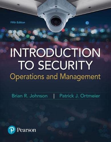 Introduction to Security: Operations and Management 5-edition