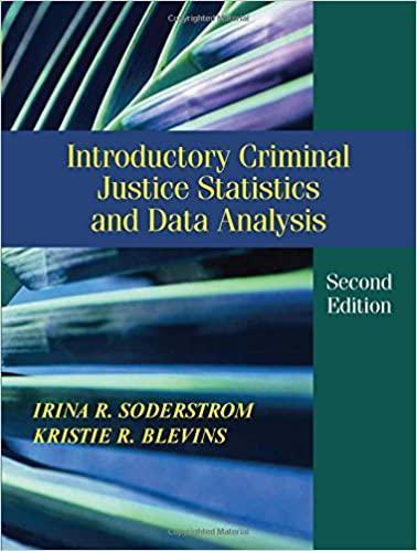 Introductory Criminal Justice Statistics And Data Analysis 2nd Edition