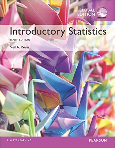 Introductory Statistics (10th Edition) ? Global