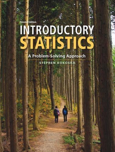 Introductory Statistics A Problem Solving Approach 2Nd Edition