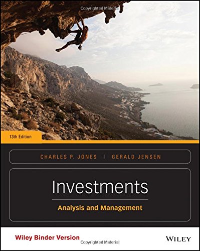 Investments Analysis and Management 13th Edition