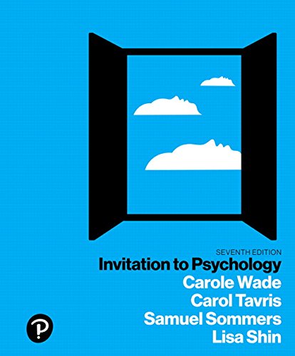 Invitation to Psychology 7-edition