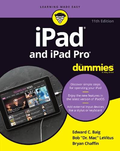 IPAD &amp; IPAD PRO FOR DUMMIES.