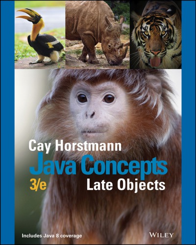 Java Concepts 3rd Edition 3E