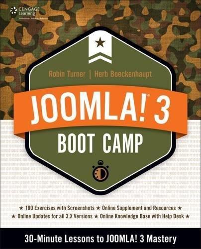 Joomla 3 Boot Camp 30 Minute Lessons To Joomla 3 Mastery