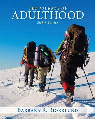 Journey Of Adulthood 8Th Edition