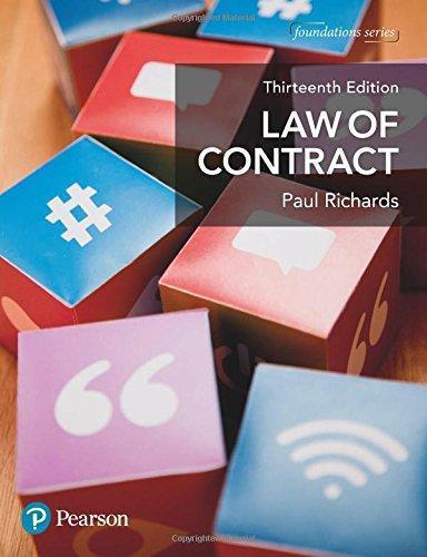 Law Of Contract 13Th Edition