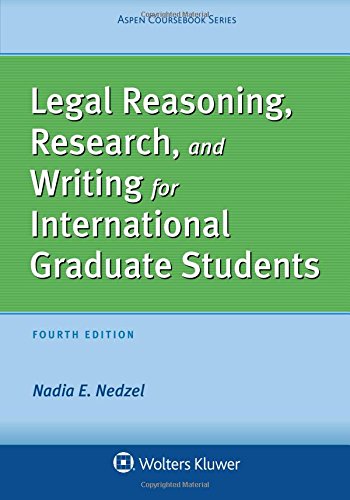 Legal Reasoning, Research, And Writing For International Graduate Students