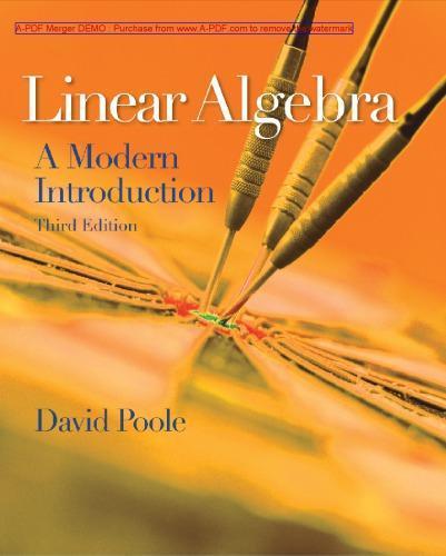 Linear Algebra A Modern Introduction 3Rd Edition