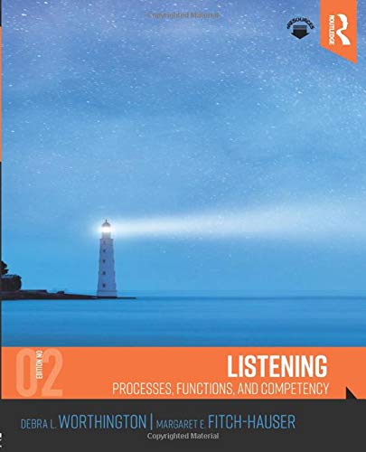 Listening: Processes, Functions, And Competency