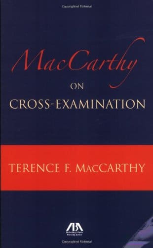 MacCarthy on Cross-Examination