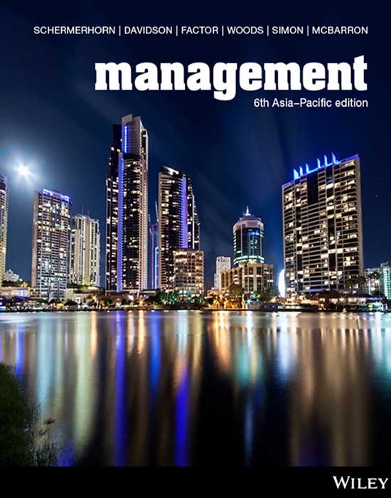 Management 6th Asia-Pacific Edition by John R. Schermerhorn