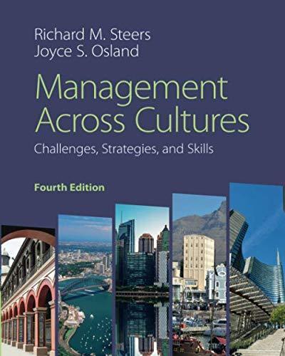 Management Across Cultures Challenges Strategies And Skills 4Th Edition