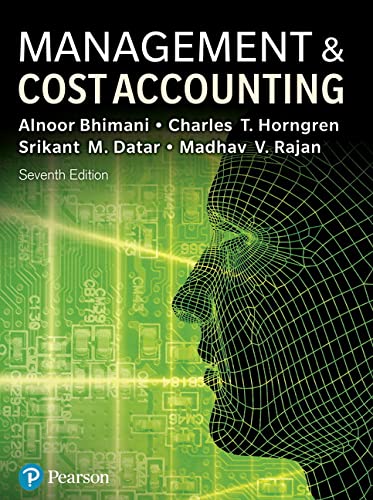 Management and Cost Accounting (7th Edition)