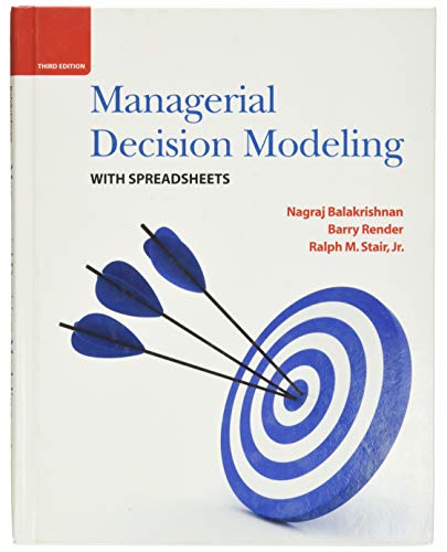 Managerial-Decision-Modeling-with-Spreadsheets