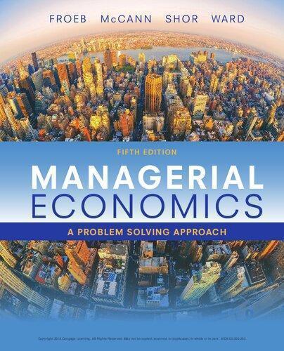 Managerial Economics A Problem Solving Approach 5Th Edition