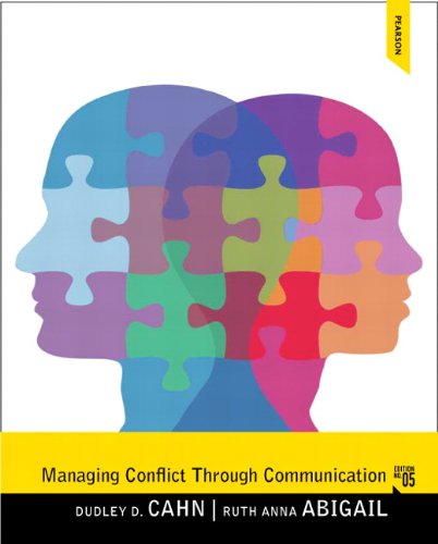 Managing Conflict through Communication 5th Edition