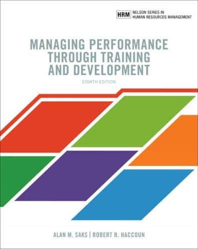 Managing Performance through Training and Development -edition