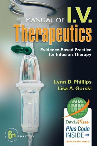 Manual Of I.V. Therapeutics Evidence Based Practice For Infusion Therapy 6Th Edition