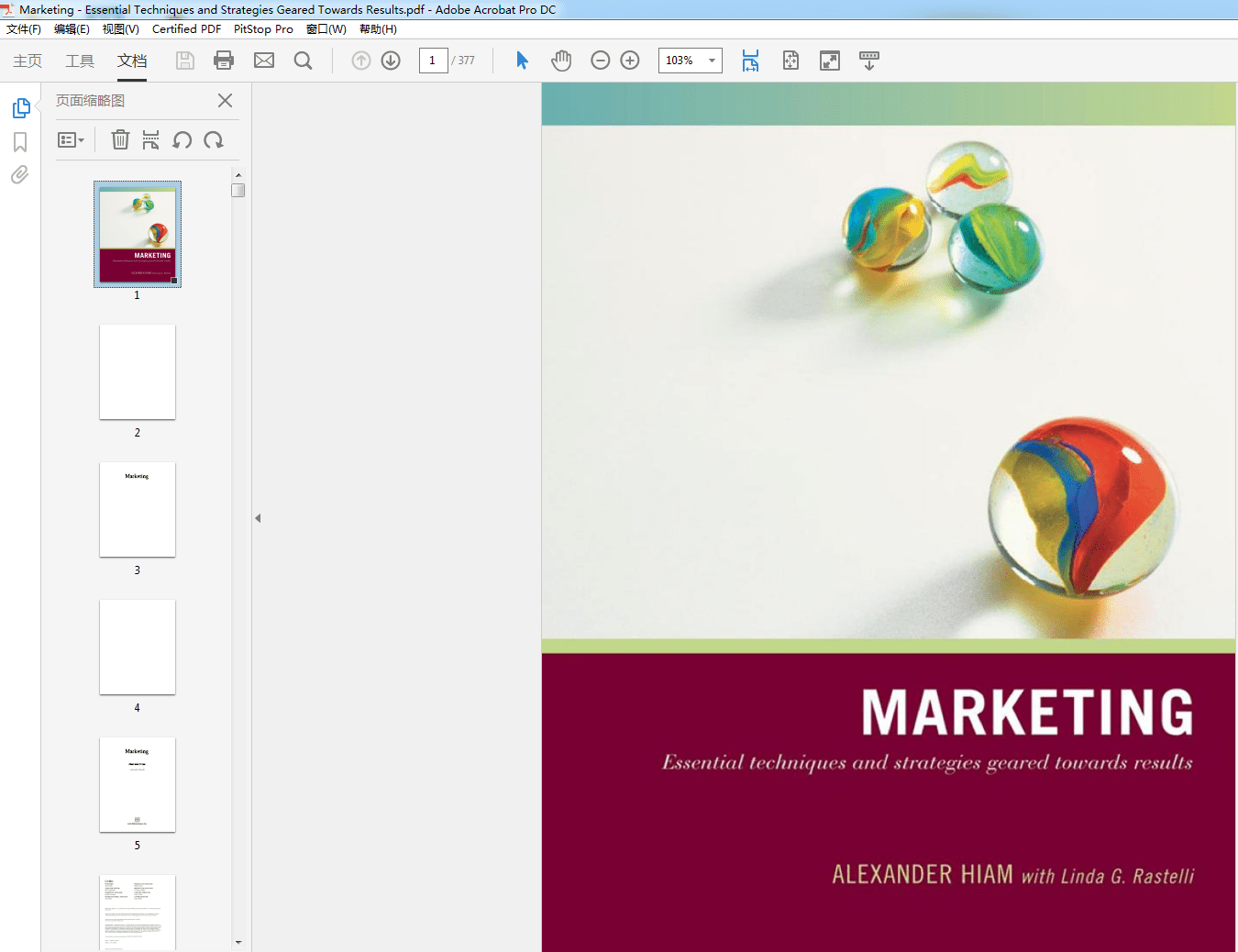 Marketing Essential Techniques and Strategies Geared Towards Results