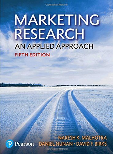Marketing Research ? An Applied Approach ? 5th Edition