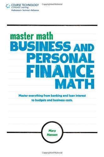 Master Math Business And Personal Finance Math