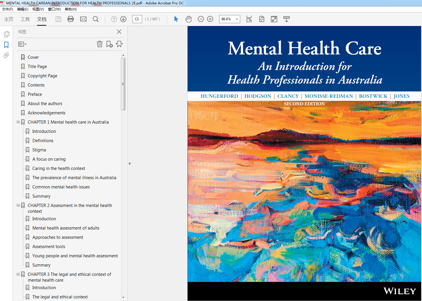 Mental Health Care: An Introduction for Health Professionals in Australia