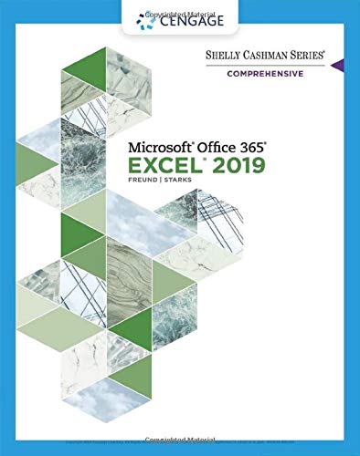 Microsoft Office 365 & Excel 2019 Comprehensive