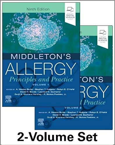 Middletons Allergy 2 Volume Set Principles And Practice Middletons Allergy Principles And Practice 9Th Edition