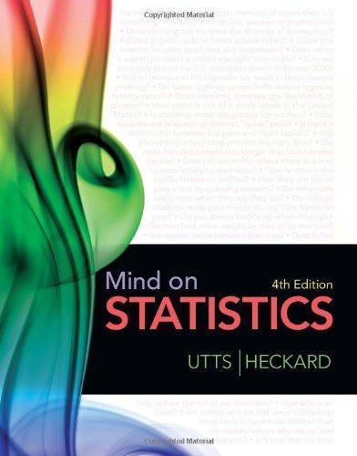 Mind On Statistics 4Th Edition