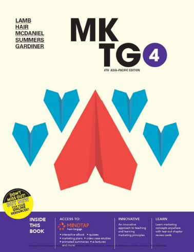 MKTG4, 4th Asia-Pacific Edition by Charles W. Lamb