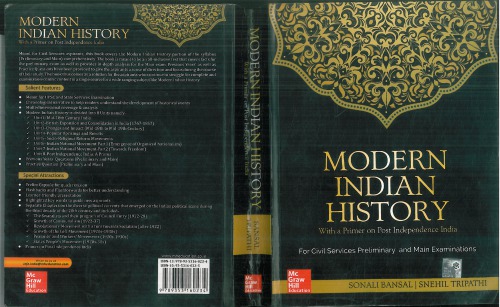 Modern Indian History: For Civil Services Preliminary and Main Examinations