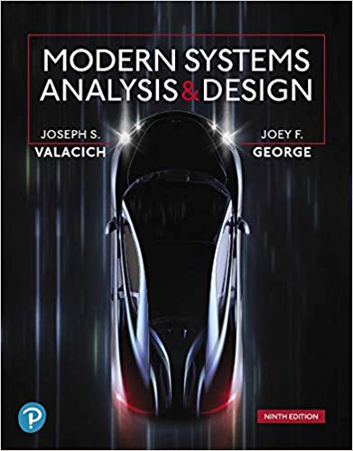 Modern Systems Analysis and Design 9th Edition