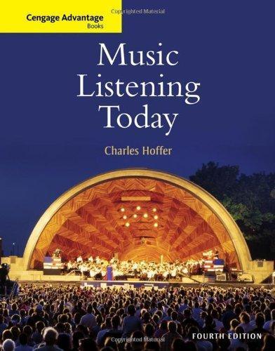 Music Listening Today 4Th Edition