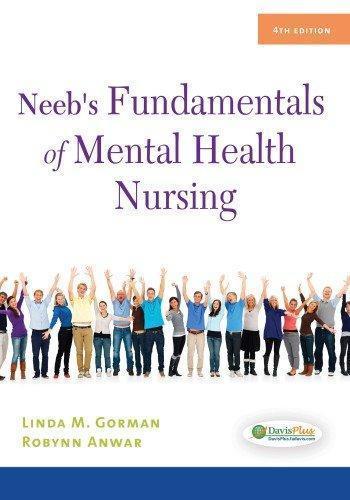 Neebs Fundamentals Of Mental Health Nursing 4Th Edition