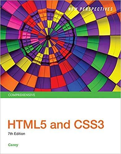 New Perspectives On Html5 And Css3 Comprehensive 7Th Edition