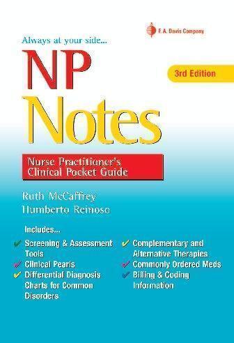 Np Notes Nurse Practitioners Clinical Pocket Guide 3Rd Edition