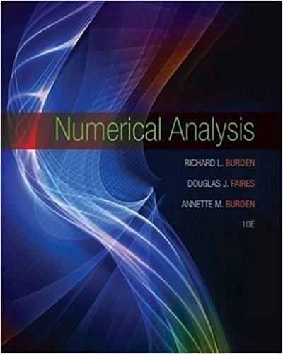 Numerical Analysis 10th Edition by Richard
