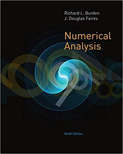 Numerical Analysis 9Th Edition