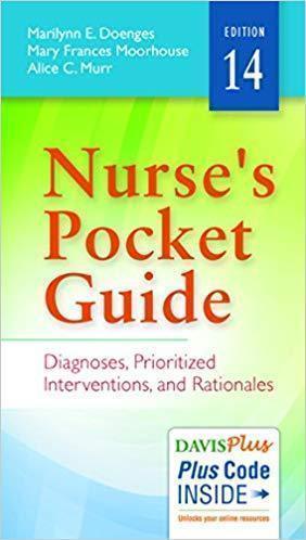 Nurses Pocket Guide Diagnoses Prioritized Interventions And Rationales 14Th Edition