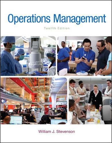 Operations Management 12th Edition by William Stevenson