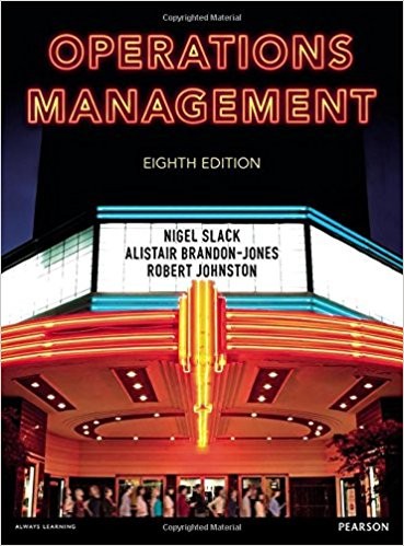 Operations Management 8th Edition by Alistair