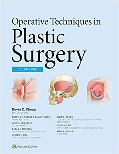 Operative Techniques in Plastic Surgery First, 3 Volumes Edition