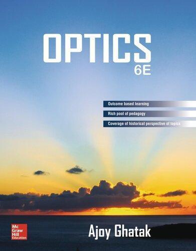 Optics 6Th Edition