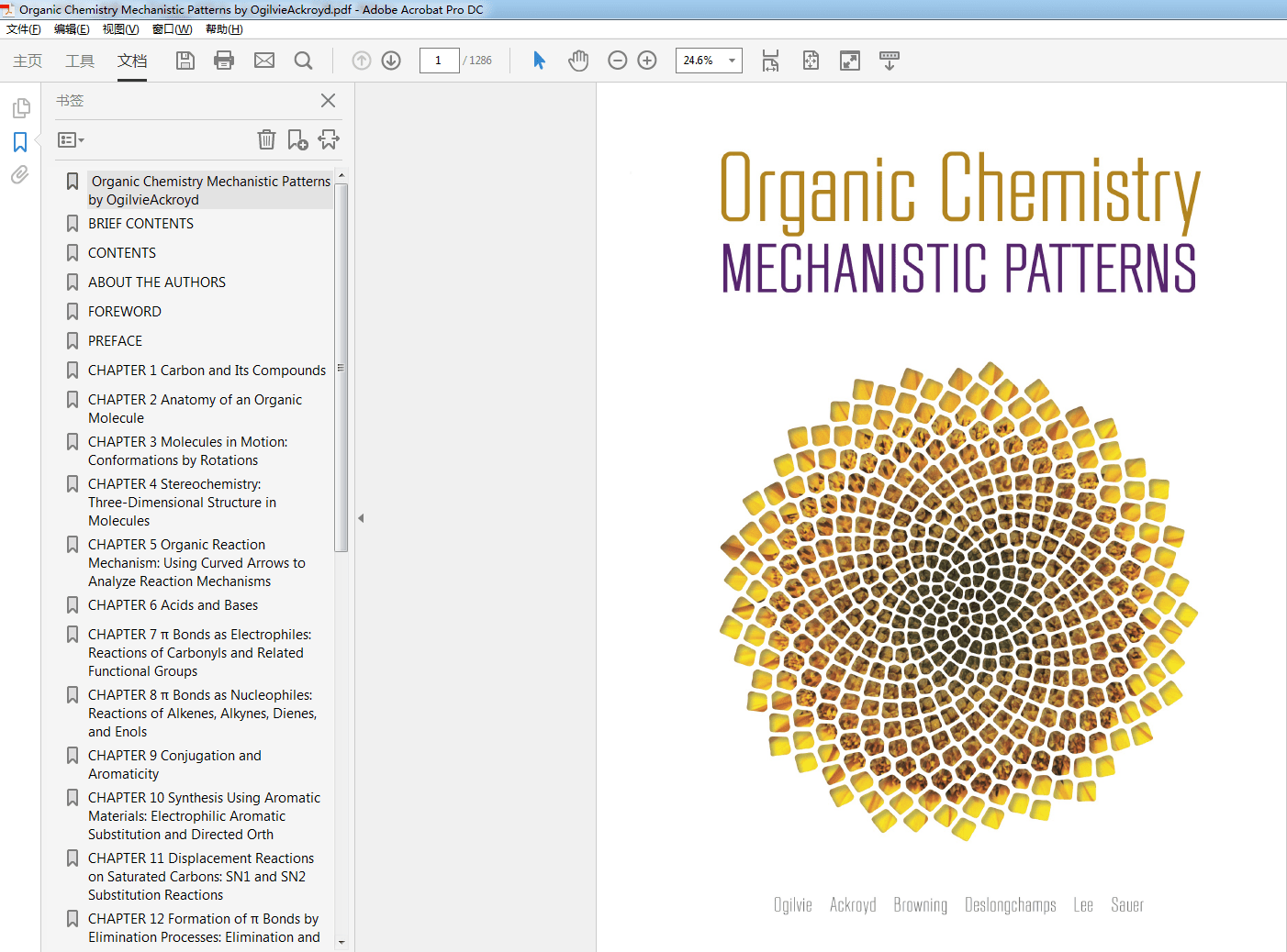 Organic Chemistry Mechanistic Patterns by OgilvieAckroyd