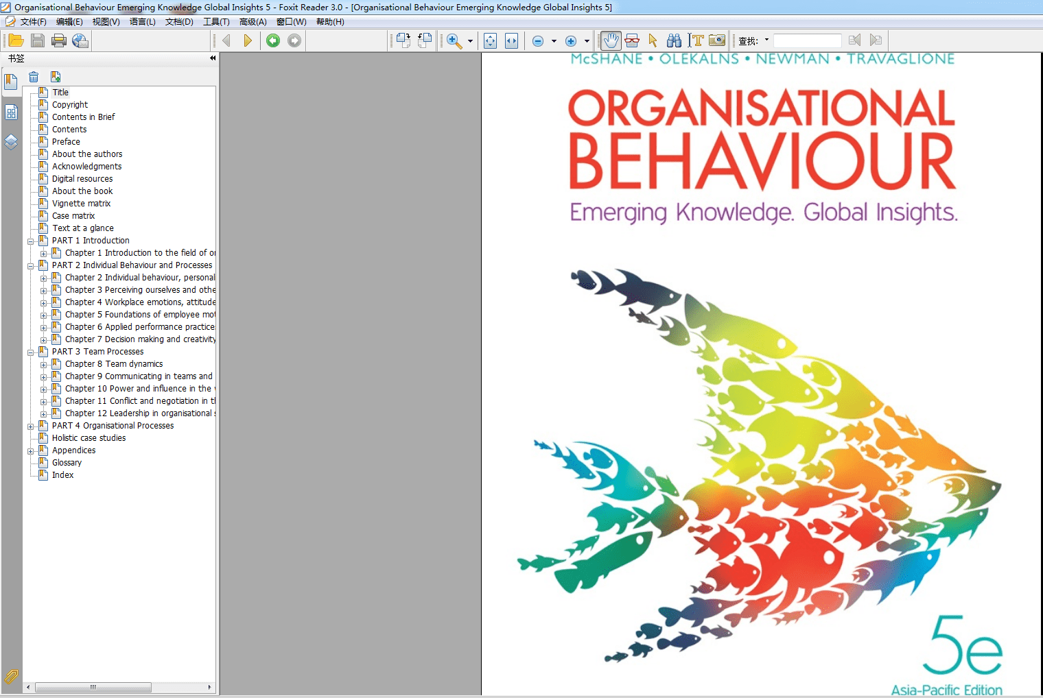 Organisational Behaviour Emerging Knowledge Global Insights 5th